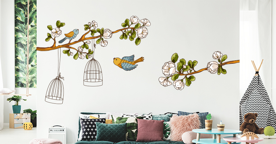 Nature Wall Stickers For Kids