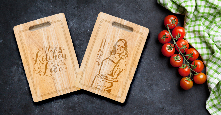 Halloween Wedding Chopping Board 