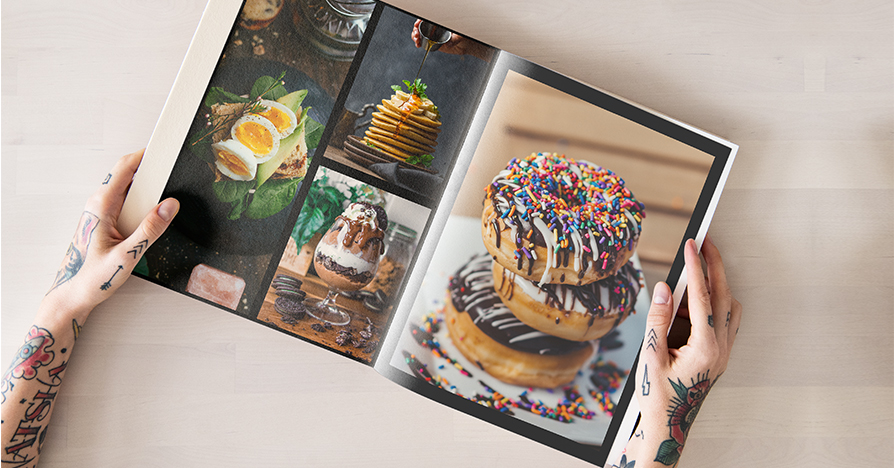 Foodie Food Photo Book