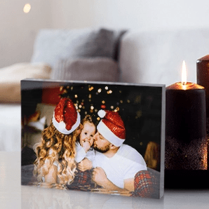 Acrylic Photo Block for Christmas