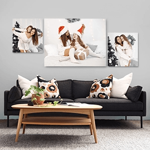 Canvas Wall Display White Elephant Gift Idea