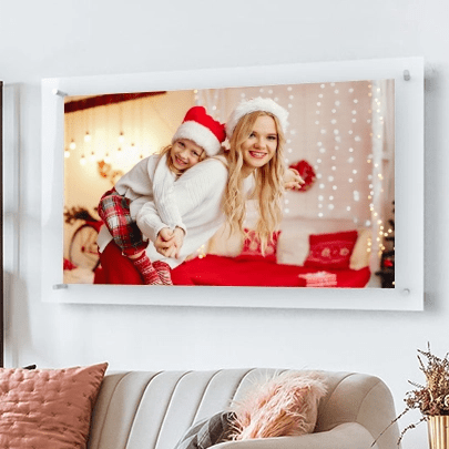 Clear Frame Acrylic White Elephant Gift Idea