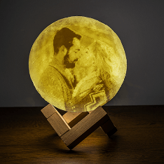 Photo Moon Lamp White Elephant Gift Idea