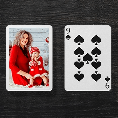 Custom Playing Card White Elephant Gift Idea