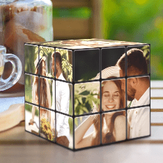 Custom Rubik’s Cube White Elephant Gift Idea