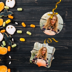 Halloween Photo Ornament 