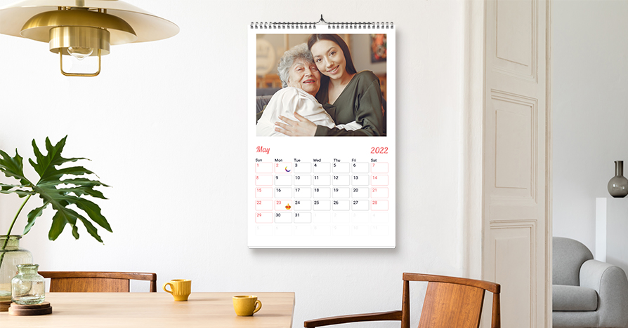 Photo Calendar White Elephant Gift Idea