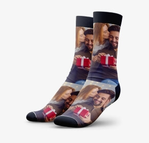 Photo Socks White Elephant Gift Idea