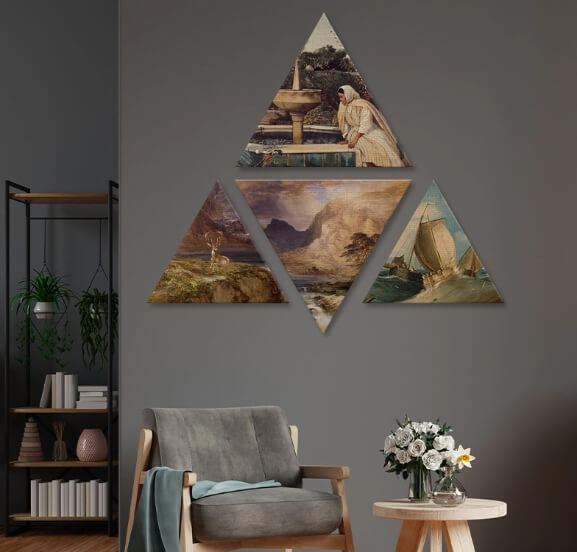 Triangle Canvas Prints