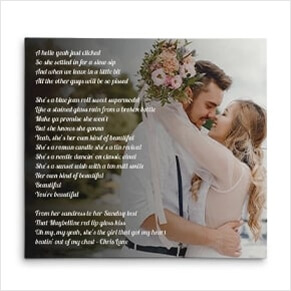 Lyrics On Canvas