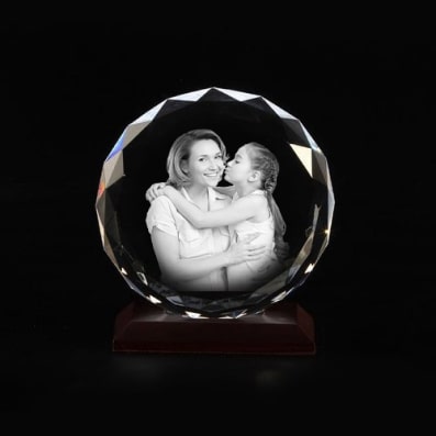 3D Photo Crystal for Mom 3D Photo Crystal for Mom