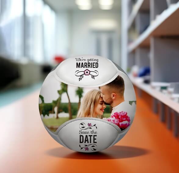 Say ‘I Do’ to Custom Soccer Balls for Weddings