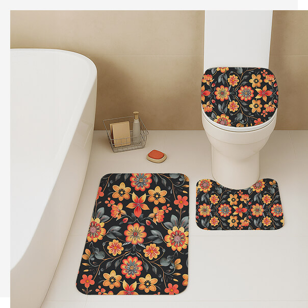 Custom Bathroom Floor Mats – Soft, Safe & Built to Last