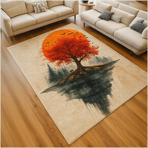 Custom Living Room Rugs