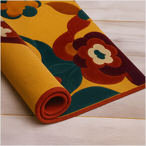 Polyester Jute Rugs