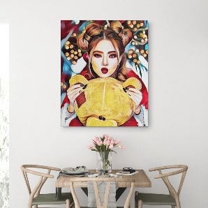 Pop Art Canvas Print for Cyber Monday Sale Australia CanvasChamp