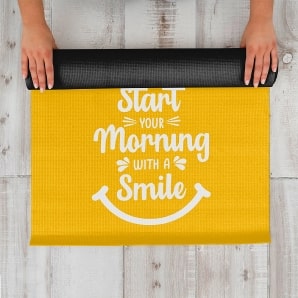 Printed Yoga Mat for Cyber Monday Sale Australia CanvasChamp