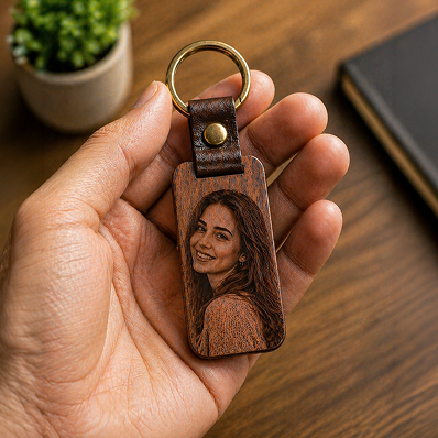Wooden Keychain