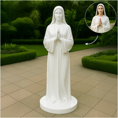 Religious Fibreglass Statues