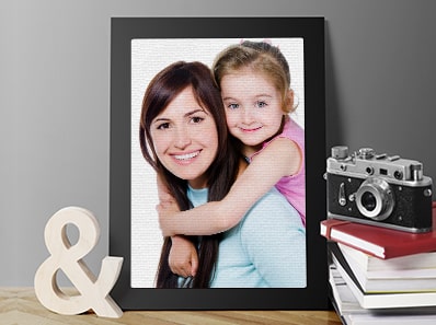 Mother Daughter Photo Frame Canvas Prints Australia CanvasChamp