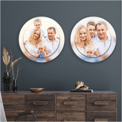 Double Layer Acrylic Frame 