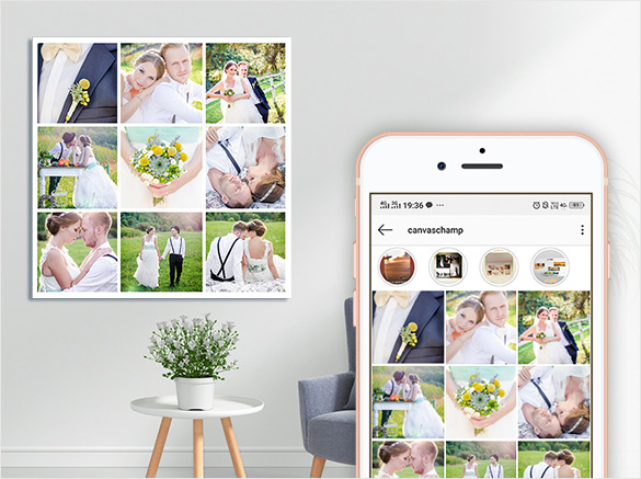 Instagram Canvas Photo Prints Australia CanvasChamp