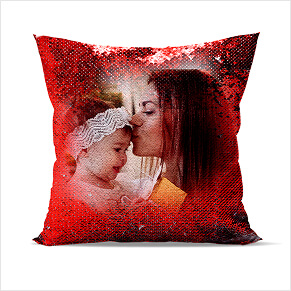 Custom Sequin Pillow