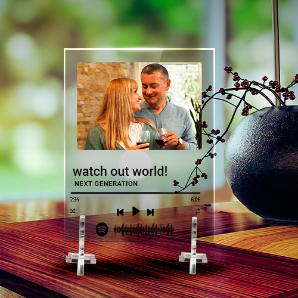 Custom Spotify Plaque for Thanksgiving Sale Australia CanvasChamp