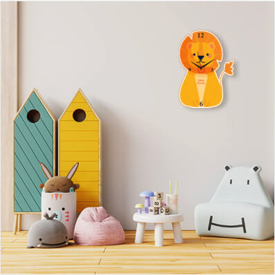 Lion Shaped Clock